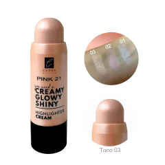 Iluminador Cremoso En Barra Highlighter Creamy Glowy Pink 21 - comprar online