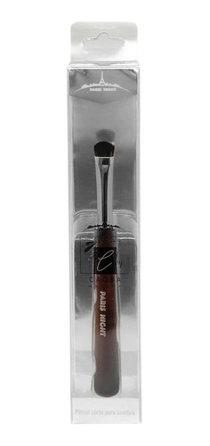 Brocha Para Sombras Corta Individual Chata Caobamakeup en internet