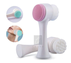 Cepillo De Limpieza Facial Doble Cara Manual Exfoliante en internet