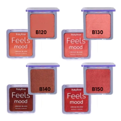 Rubor En Crema Feels Mood Cream Blush Ruby Rose - comprar online