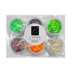 Glitter Escamas Sirena En Gel 24 Hrs 6 Tonos Holográficos - tienda online