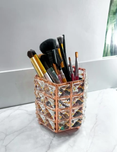 Porta brochas Metálico Organizador Diamante