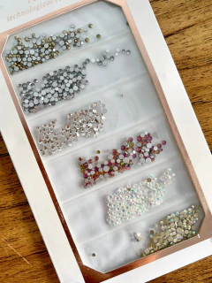 Combo Strass + Pegamento + Lapiz De Cera Rostro Cuerpo o Uñas
