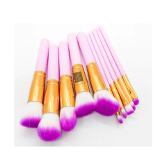 Set De Brochas Kabuki 10 Piezas City - tienda online