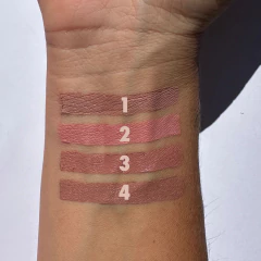 Combo X4 Labiales En Barra Cremoso Nudes Dapop Lipstick - comprar online