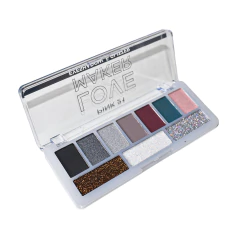 Imagen de Paleta De Sombras + Glitter Love Maker Pink 21