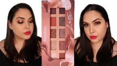 Paleta De Sombras 10 Tonos Latte Ruby Rose Original - comprar online