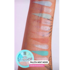 Paleta De 10 Sombras Mint Mood Ruby Rose - tienda online