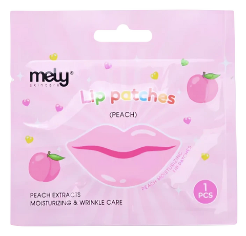 Parches Labios Extracto De Durazno Cuidado De Arrugas Mely - comprar online