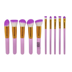Set De Brochas Kabuki 10 Piezas City - comprar online