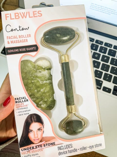 SET MASAJEADOR FACIAL + piedra