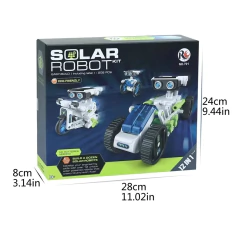 Kit Solar Robot - DIY 12 em 1 - loja online