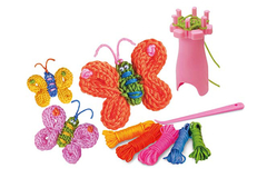 Kit de Tricô Francês - Borboleta, Brinquedo Artesanal na internet