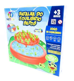 Batalha de Equilibrio com Sapinhos - Jogo de Equilíbrio