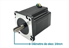 Motor de Passo Nema 34 - 65kgf.cm - comprar online