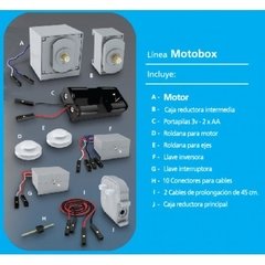 Imagem do Buggy ATV500 Motobox, Blocos de Montar com Motor - STEM - Rasti
