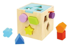 Classificador de Formas - Cubo para Encaixe TK494 - Robótica Toys | Brinquedos Educativos