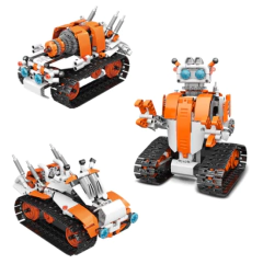 Conjunto Educacional de Robótica 3 em 1, Controle Remoto, Programação, APP, +6, +400 pcs - comprar online
