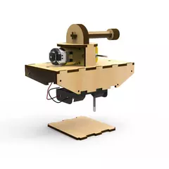 Mini Tanque de Montagem MDF com Controle Remoto, Motor DC, Kit de Robótica Educativa - comprar online