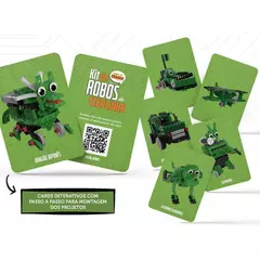 Kit Robótica Turma da Mônica 12 em 1 com Brinde de Cebolinha, Controle Remoto, STEM, Motor DC na internet