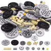 Kit de Engrenagens Plásticas Coloridas - 120 Peças