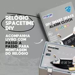 Relógio Digital de Foguete para Montar, Kit de Robótica Educativo, C/ Livro e APP, DIY, +300pcs, +6 anos. na internet