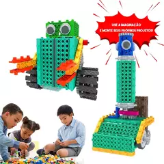 Robô de Controle Remoto 2 em 1, Robótica Educacional, DIY, +6 anos, R724. - comprar online