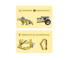 Conjunto Educacional de Robótica 50 em 1 com Motor, 180pcs, 6+ - loja online