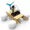 Jangada com Boia de Montagem MDF e Controle Remoto, Kit de Robótica Educativa