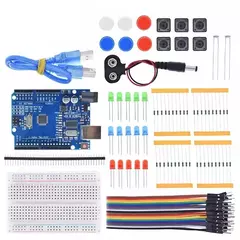 Kit Inicial Arduino UNO R3 - Robótica Toys | Brinquedos Educativos