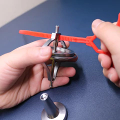 Imagem do Giroscópio Mecânico de Metal | Fidget Spinner | Presente Criativo | Leis de Newton | Experimento de Ciências