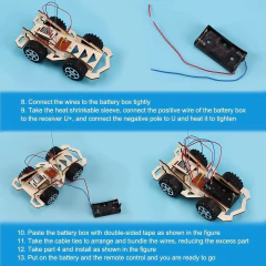 Eco Racer X4 – Carrinho de Madeira 4x4 com Controle Remoto e Montagem DIY na internet