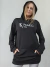 Buzo OVERSIZE negro - comprar online