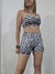 Calza Corta - Micro Corta "White Leopard" - LEMUR FIT