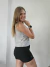 Remera "Olivia Basic" Gris melange - comprar online