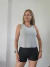 Remera "Olivia Basic" Gris melange