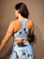 Top Competicion "Celeste Batik" - comprar online