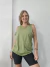 Musculosa "Jade Basic" Verde- SIN GENERO - LEMUR FIT