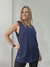 Musculosa "Jade Basic" Azul Marino - SIN GENERO
