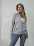 Camperita Capucha Gris Silver