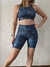 Calza Biker "Blue Leopard" - LEMUR FIT
