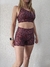 Calza Corta - Micro Corta "Red Leopard" - LEMUR FIT