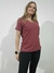 Remera "LIZ Basic" Bordó - LEMUR FIT