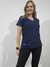 Remera "LIZ Basic" Azul Marino - LEMUR FIT