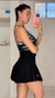 Pollera con short Flight Negra (negro) - comprar online