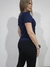 Remera Amelia Azul Marino - LEMUR FIT