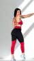 Calza Larga Combinada Roja (rojo)