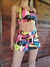 Pollera con short Clasica "Paint"