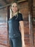 Remera Amelia Negro - LEMUR FIT