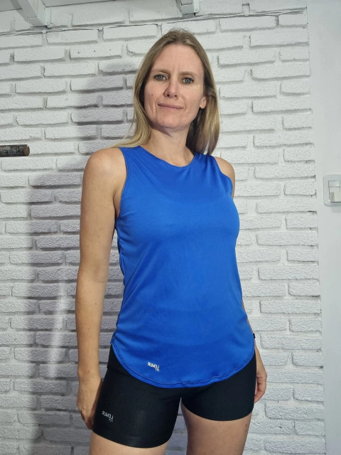 Musculosa Miranda Azul Francia